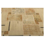 Collage of three-meter hand-woven kilim, embroidered model, code g557346