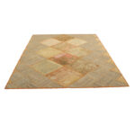 Collage of hand-woven kilim four meters, embroidered model, code g557327