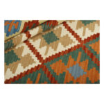 Three and a half meter hand-woven kilim, Qashqai design, code g567812