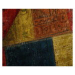 One meter hand-woven carpet collage, embroidered model, code 620r