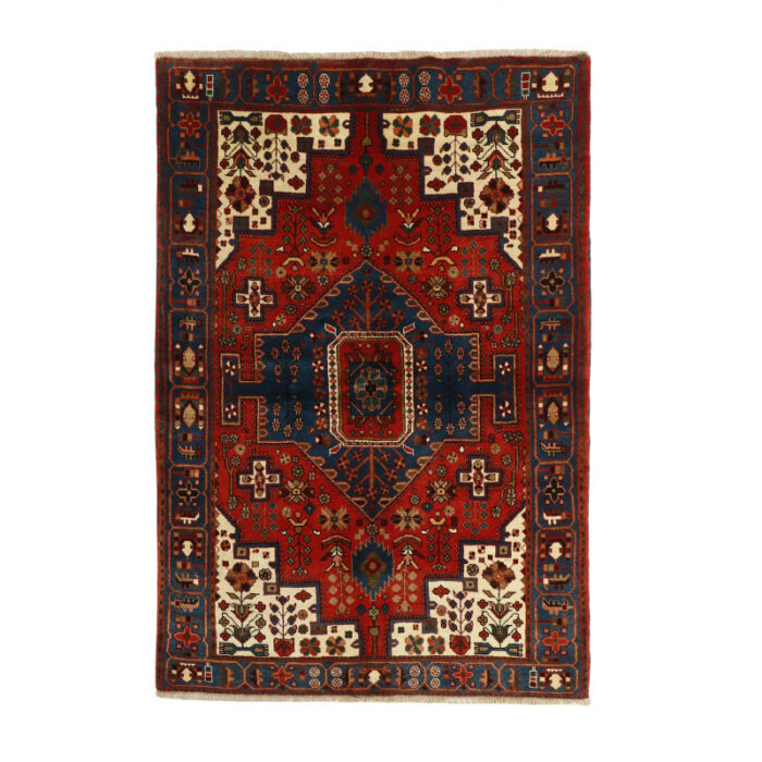 Two and a half meter hand-woven carpet, Nahavand Ilyati model, code 503645r