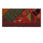 Collage of three-meter hand-woven kilim, embroidered model, code g557345