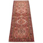 Old handmade carpet with a length of two meters C Persia Code 705169