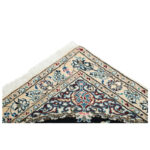 One and a half meter hand-woven carpet, Nain silk flower model, code n543113n