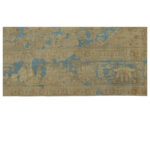 Five and a half meter painted hand-woven carpet, vintage design, code b544496