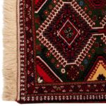 Handmade carpet along the length of one and a half meters C Persia Code 152195