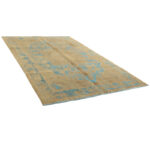 Five and a half meter painted hand-woven carpet, vintage design, code b544496