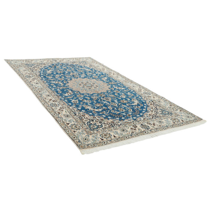 Four-meter hand-woven carpet, Nain silk flower model, code n543070n