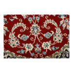 One and a half meter hand-woven carpet, Nain silk flower model, code n543017n