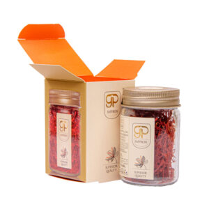 4.6 grams in glass packaging, Saffron (0.16 oz) by GP