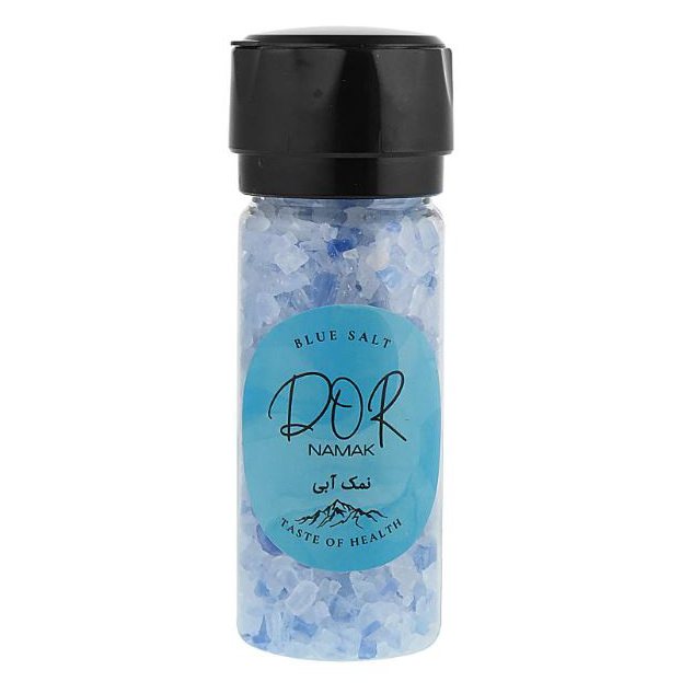 Dor Namak, persisches blaues Salz mit einer Salzmühle – 150 Gramm (5,2 oz)