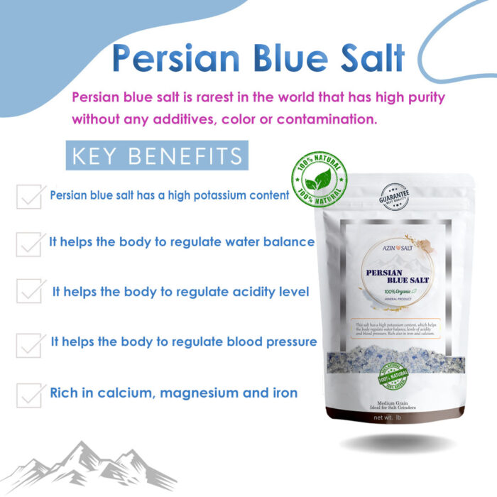 Coarse Persian Blue salt