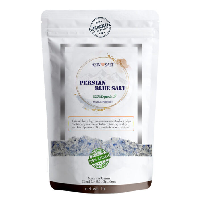 Fine Grain Blue Salt Powder - 100% Natural - for salt shaker