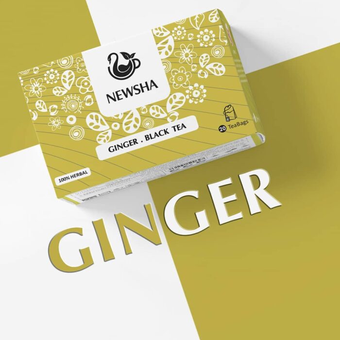 Ginger tea bag, Newsha brand, 20 Tea Bags