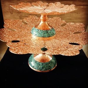 Inlaid Turquoise Stone - Firoozeh Koobi