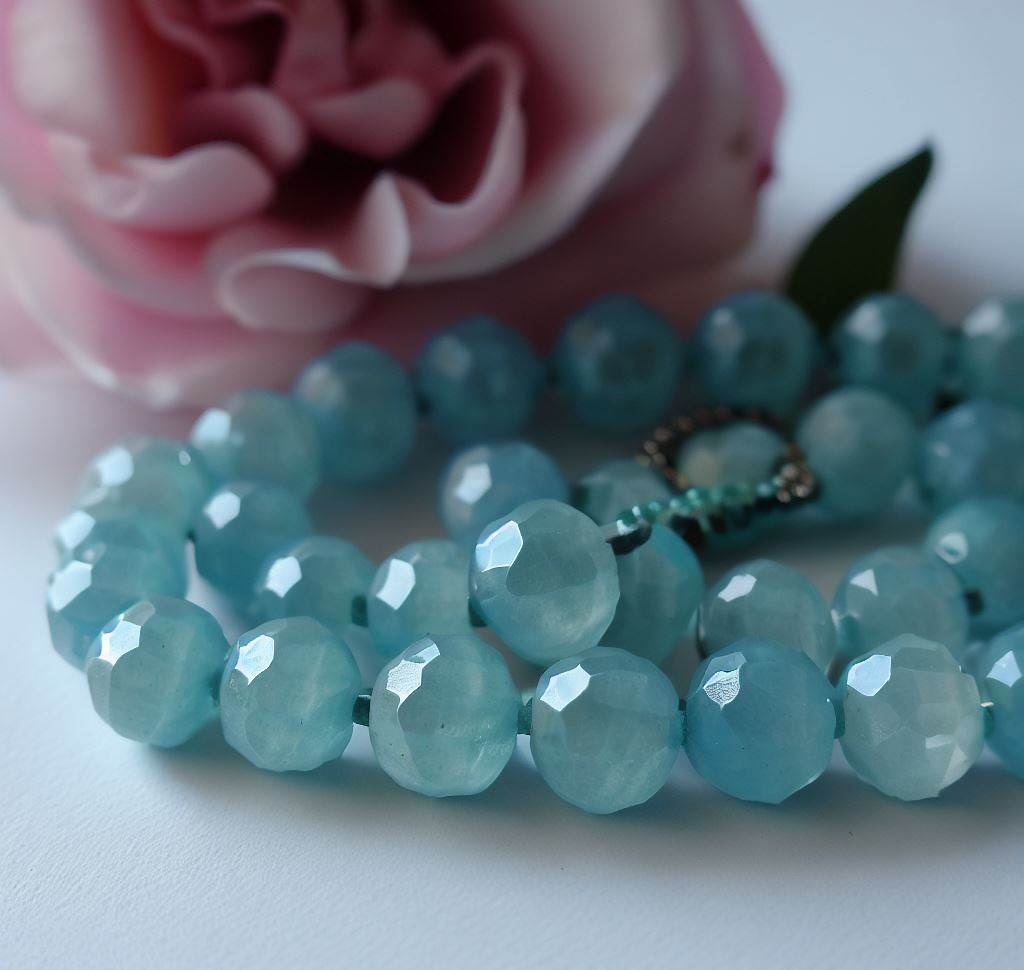 Aquamarine Tasbih Beads