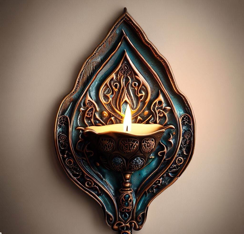 Persian Wall Candle Holder