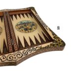 Backgammon board of Khatam Dalbar polo code 4768
