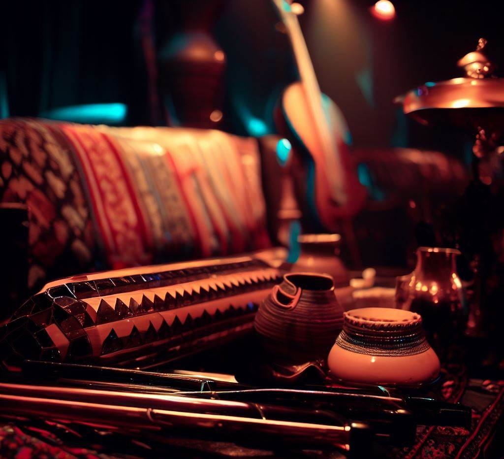 Persische Musikinstrumente