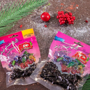 125 / Lavash, leaves and plums 125 Dried cherries 125 – 50 grams, pack of 10