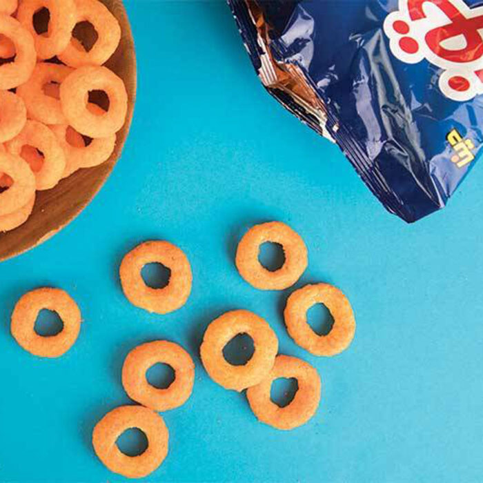 Pack of 5 Chi Toz Ring Snack - 85 grams