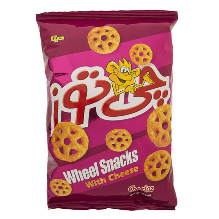 Pack of 5 Chi Toz wheel snack - 85 grams