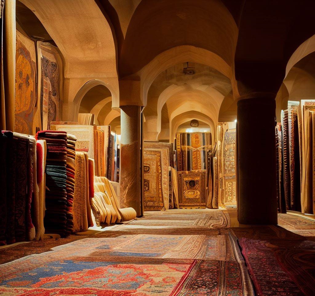 Persian Silk Rugs and Silk Carpet