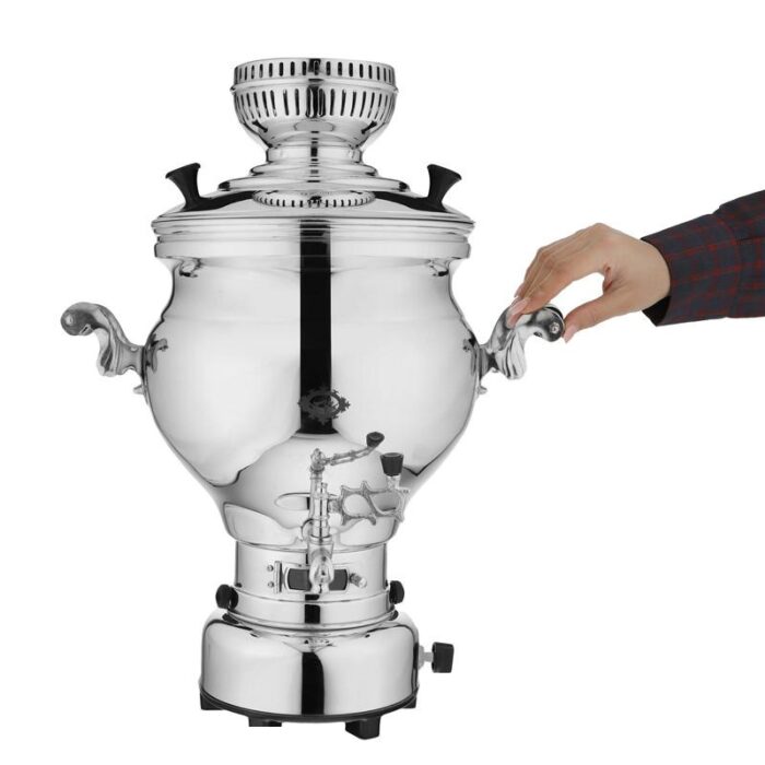 Alai Nesb / Kettle and samovar Alai Nesab Alai Nesb gas-burning samovar, Aras model, capacity 5.8 liters