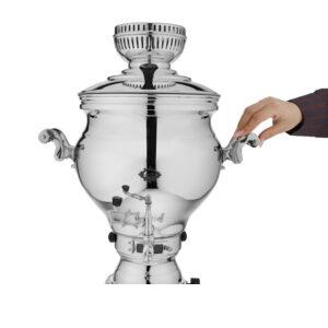 Alai Nesb / Kettle and samovar Alai Nesab Alai Nesb gas-burning samovar, Aras Simin model, capacity 5.8 liters