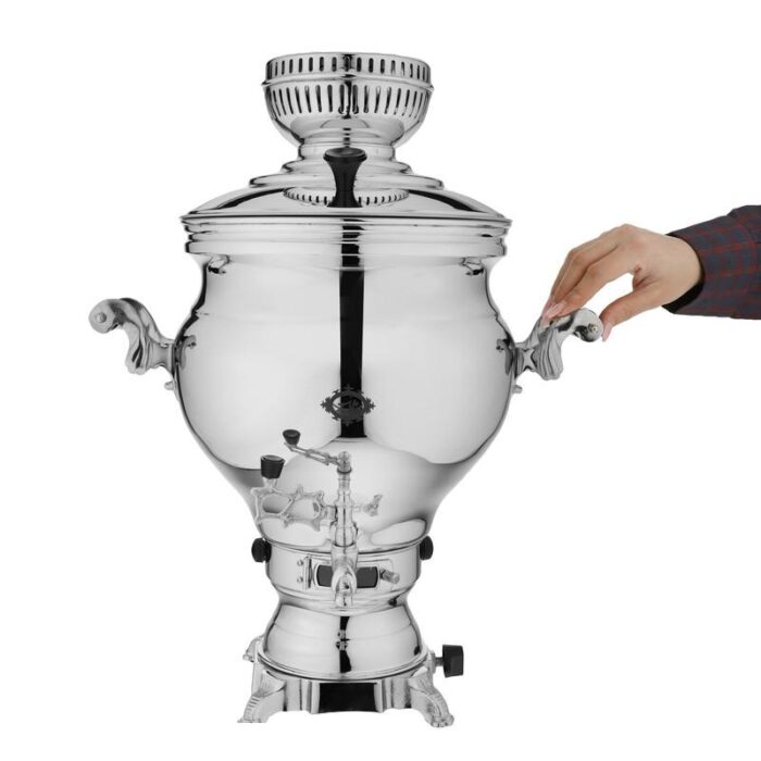 Alai Nesb / Kettle and samovar Alai Nesab Alai Nesb gas-burning samovar, Aras Simin model, capacity 5.8 liters