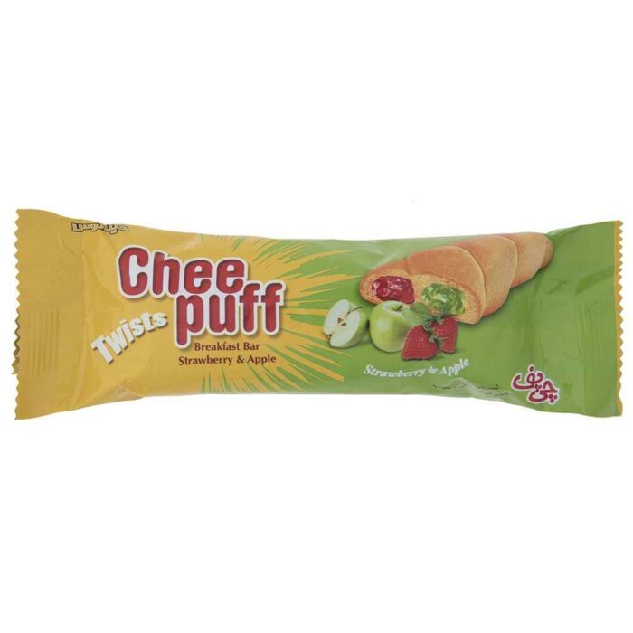 Chi Toz / Chi Toz Biscuits and Wafers, Strawberry and Apple Chi Puff, 45 grams