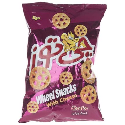 Chi Toz / Chi Toz puffs and snacks, Chi Toz wheel snack, amount 85 grams