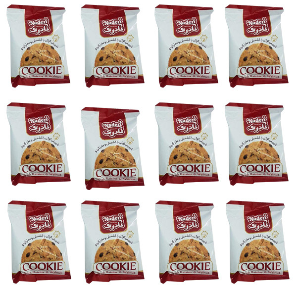 Cookies with raisins and rare walnuts – 35 grams, pack of 12