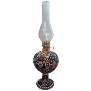 Misc / enameling Misc enamelled lamp code 02 set of 2 pieces
