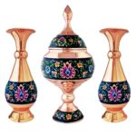 Miscellaneous / Misc enameling set of 3 vases and enameled chocolates code paidar20