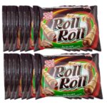 Naderi / Biscuits and Wafers Naderi Wafer Rolls with Naderi Coffee Flavor – 45 grams, pack of 12