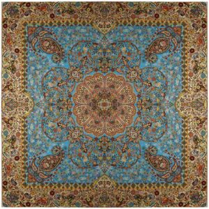 Nagin Khatam / Cashmere Nagin Khatam Tabletop Cashmere Gem Khatam Yazd design Afshari code AB
