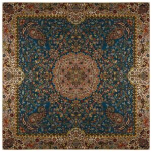 Nagin Khatam / Cashmere Nagin Khatam Tabletop Cashmere Gem Khatam Yazd design Afshari code ABDR