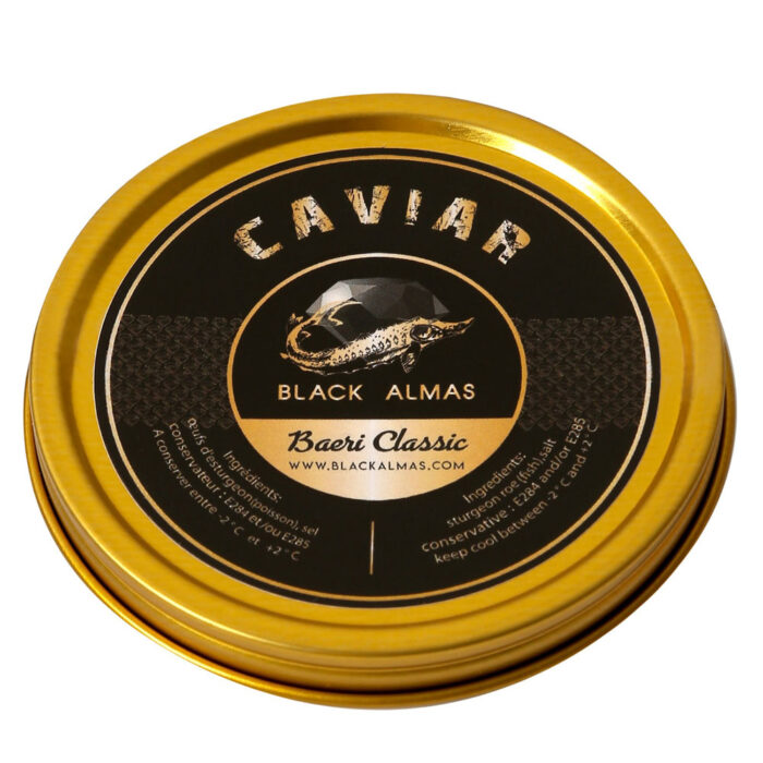 Geschenkbox Baeri Classic Kaviar 50G+Wodka Tsarskaya Gold