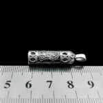 Imam Javad (A.S.) amulet necklace, silver design