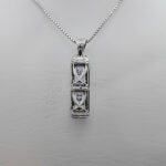 Imam Javad (AS) amulet silver necklace designed by Zulfikar