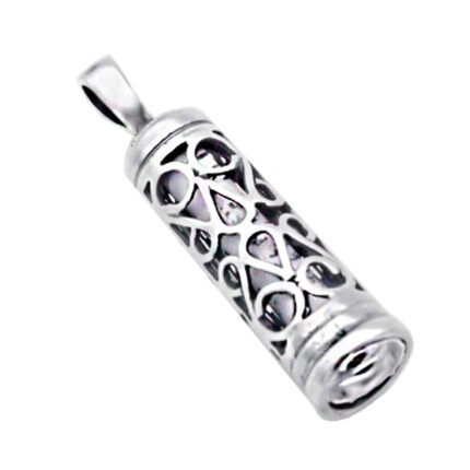 Imam Javad (AS) amulet silver necklace, Mania design