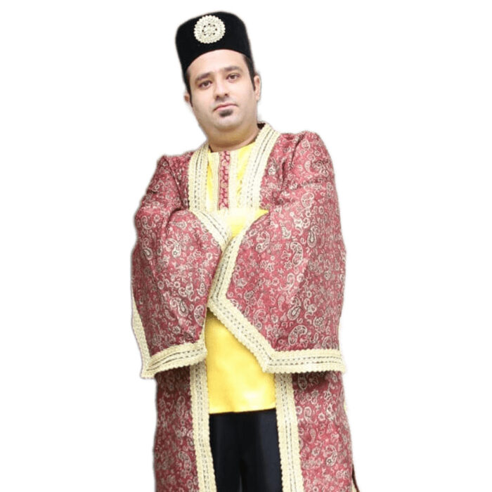 Ahmad Mirza Qajar men's dress