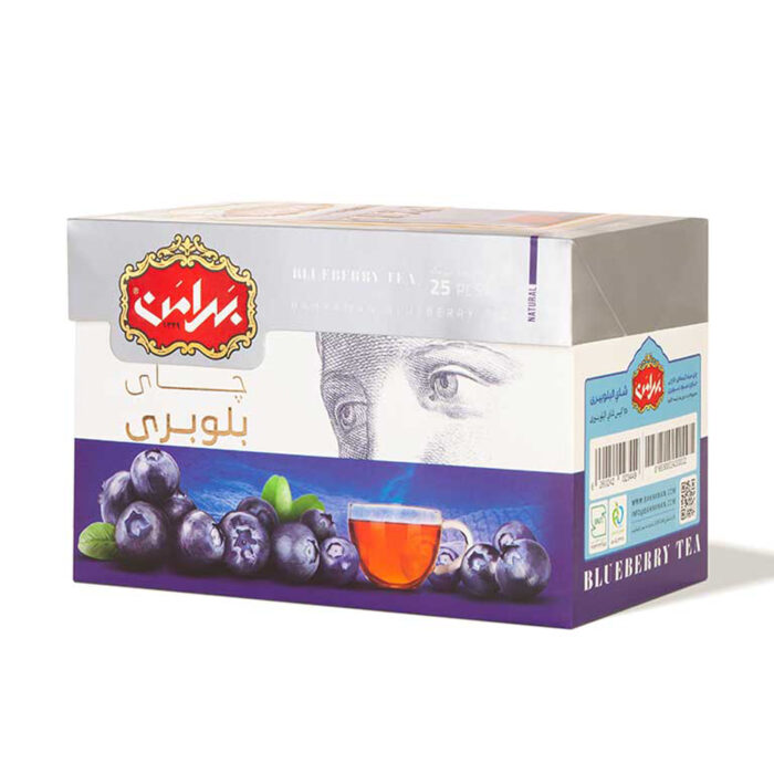 Blueberry black tea, Instant chai, Herbal Tea Bag (6 Packs)