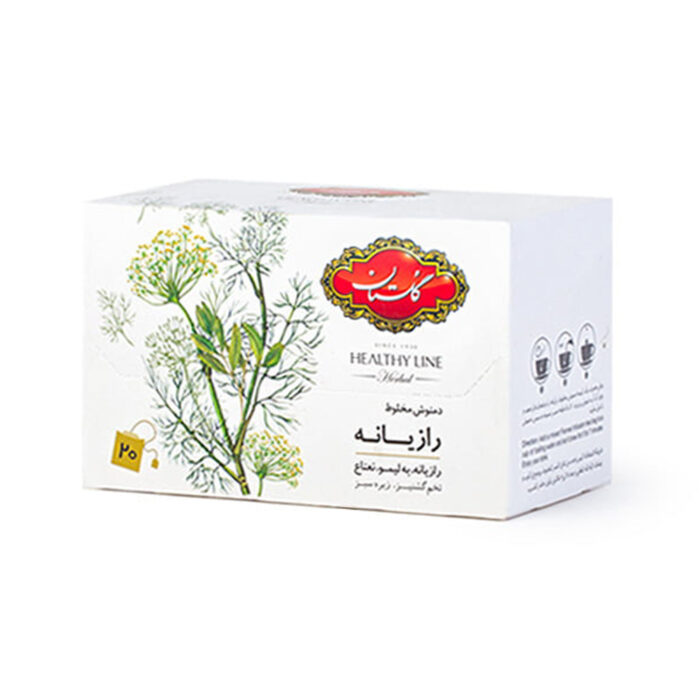 Fennel Mix Herbal Infusion Tea Bag for Regulating female hormones (6 Packs)