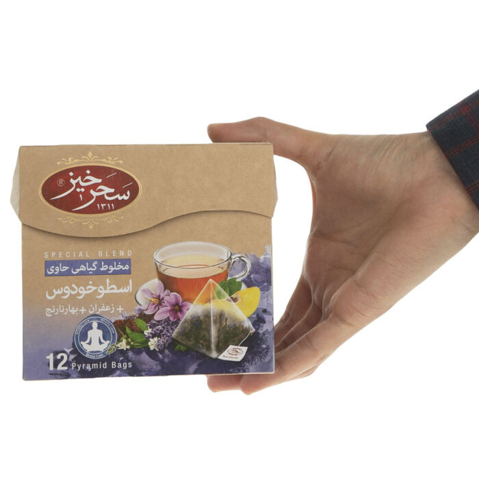 Lavender & Saffron & Orange Blossom Herbal Tea Bag (6 packs)