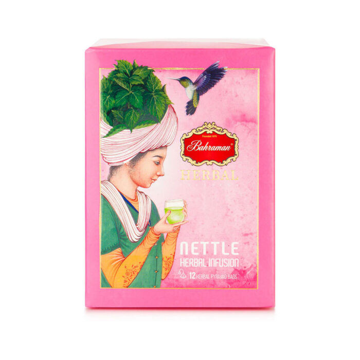 Nettle Herbal Infusion Tea Bag, Instant chai (6 Packs)