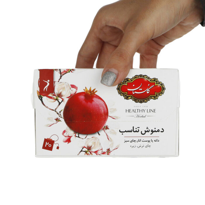 Pomegranate Herbal Infusion Tea Bag For fitness (6 Packs)