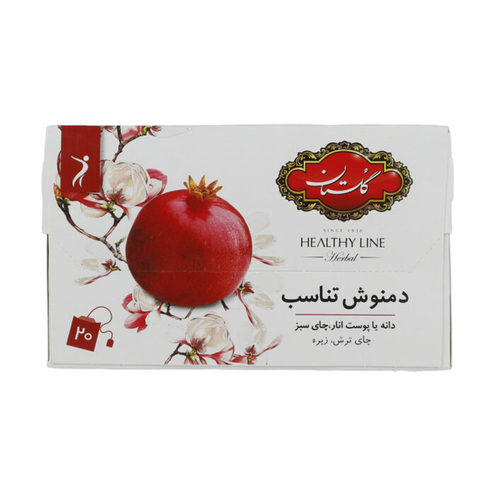 Pomegranate Herbal Infusion Tea Bag For fitness (6 Packs)