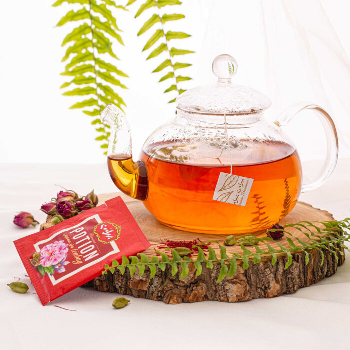 شاي الجرعة، شاي سريع التحضير، كيس شاي الأعشاب (6 عبوات)